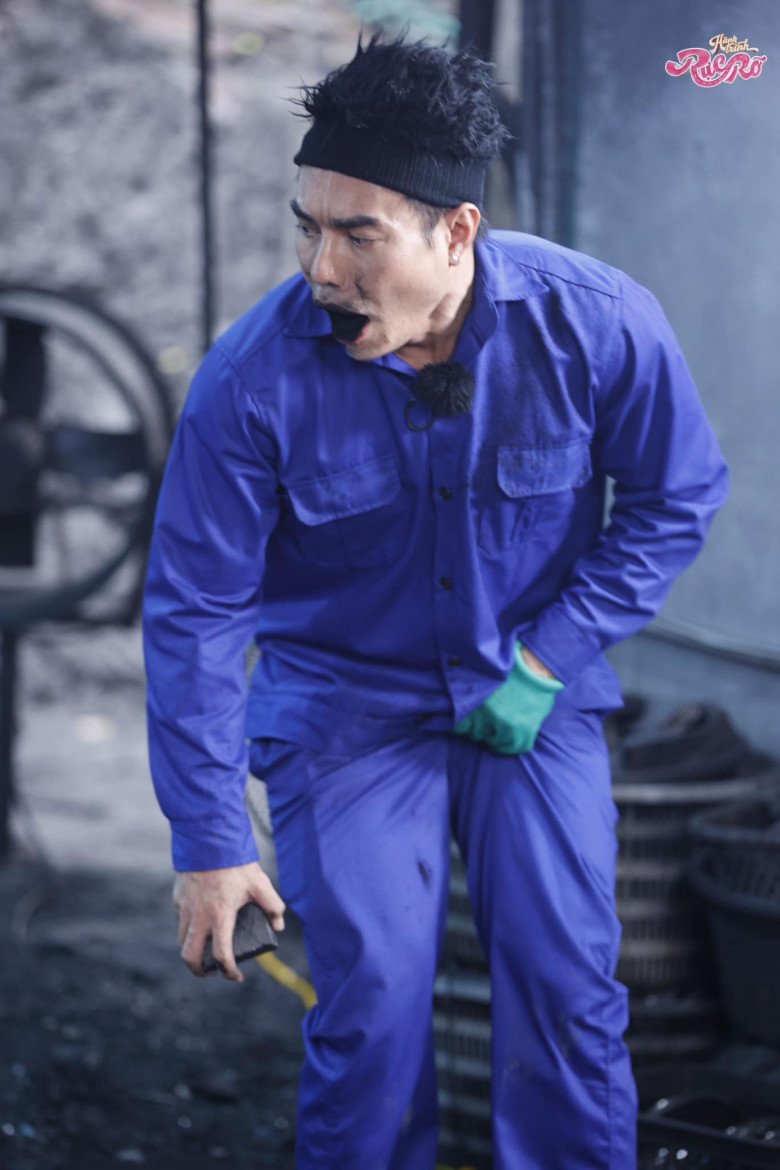 Nam diễn viên ở chương trình Hành trình rực rỡ.