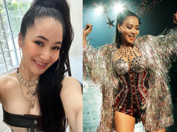 Hương Tràm gây hoang mang khi đăng ảnh mới giống hệt Thu Minh, lộ sắc vóc gầy gò và dừ hơn tuổi