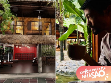 Tài tử Johnny Trí Nguyễn khoe chòi lá mà đẹp như resort, tài năng liên quan đến nhà cửa làm mọi người phải nể