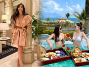 Thời trang - Em dâu Jennifer Phạm mặc bikini đẹp chẳng thua Hoa hậu, khoản "dát" hàng hiệu cũng khó phân thắng bại