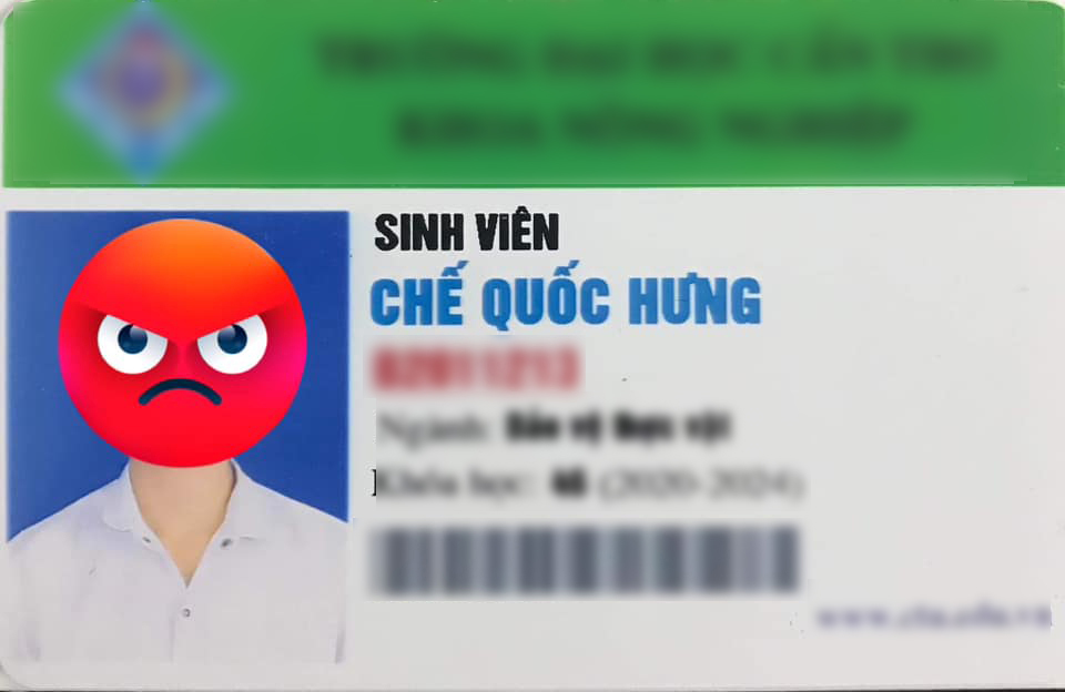 Nam sinh viên Đại học Cần Thơ mang họ Chế đặc biệt