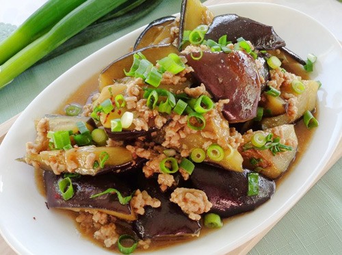 Cà tím xào thịt băm đưa cơm vô cùng - 7