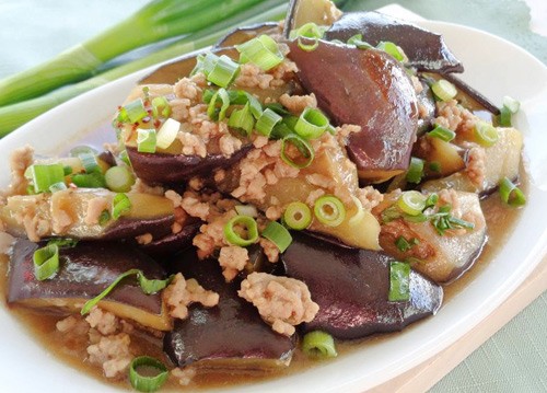 Cà tím xào thịt băm đưa cơm vô cùng - 8