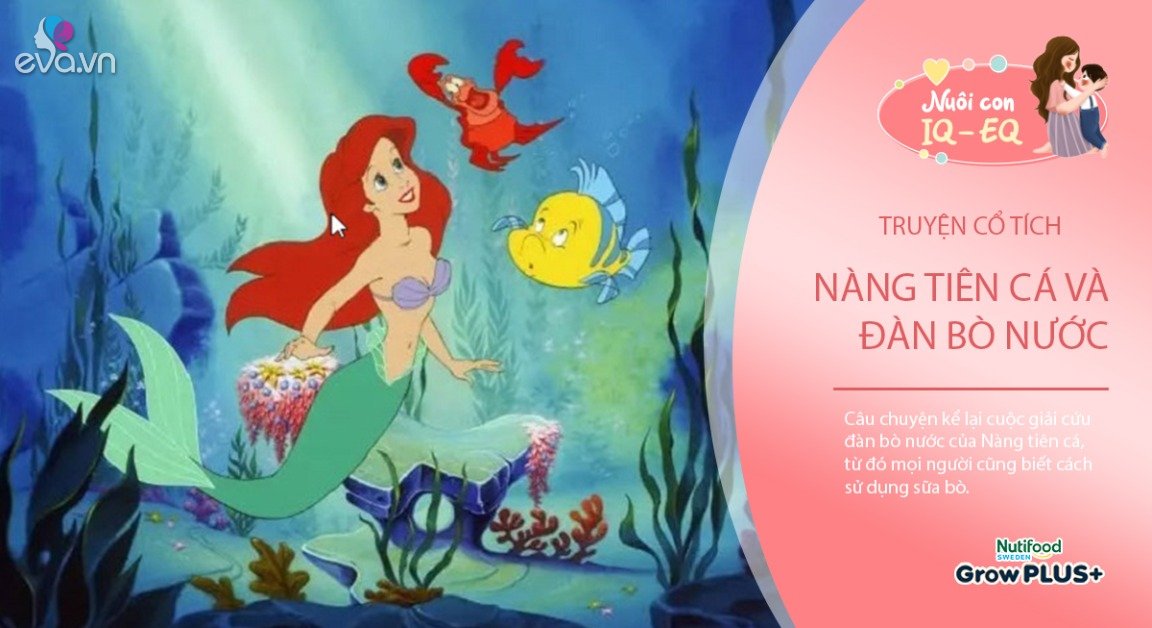 Gallery - Truyện cổ tích: Nàng tiên cá và đàn bò nước