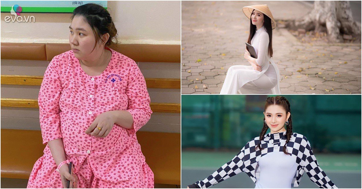 View - 4 năm 3 lần mang bầu đều tăng gần 40kg, sau sinh mẹ bỉm giảm cân ngoạn mục ai nhìn cũng mê