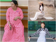 Bà bầu - 4 năm 3 lần mang bầu đều tăng gần 40kg, sau sinh mẹ bỉm giảm cân ngoạn mục ai nhìn cũng mê