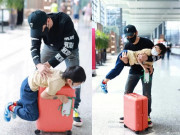 Ngôi sao 24/7: Huỳnh Hiểu Minh hiếm hoi xuất hiện bên con trai, nuông chiều hơn cả vợ cũ