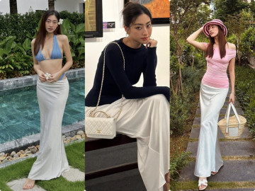 Hè này đừng sắm váy maxi tốn tiền, tậu chiếc chân váy lụa này, vừa rẻ vừa phối 7749 kiểu đều xinh