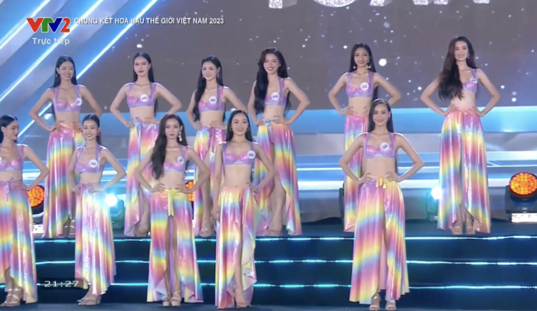 Trực tiếp Chung kết Miss World Vietnam 2023: Top 3 đã được gọi tên! - 19