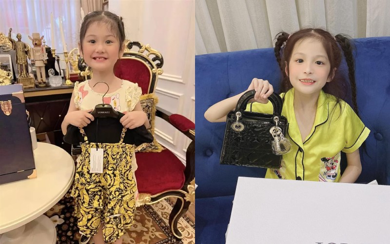Nhờ vậy mà từ bé, bé Hana, Yuki và Bing Bing đã có gu thời trang sành điệu, 'liên tục "đập hộp" túi xách, quần áo đắt tiền, có món lên tới cả nghìn USD. 
 
