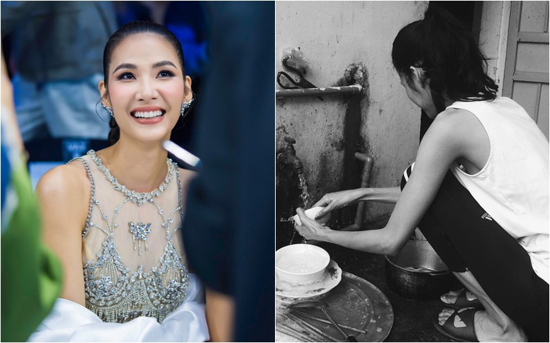 Từ một cô gái quê con nhà nghèo, Hoàng Thùy trở thành Á hậu Hoàn vũ Việt Nam 2017, nỗ lực vươn lên khiến nhiều người ngưỡng mộ.
