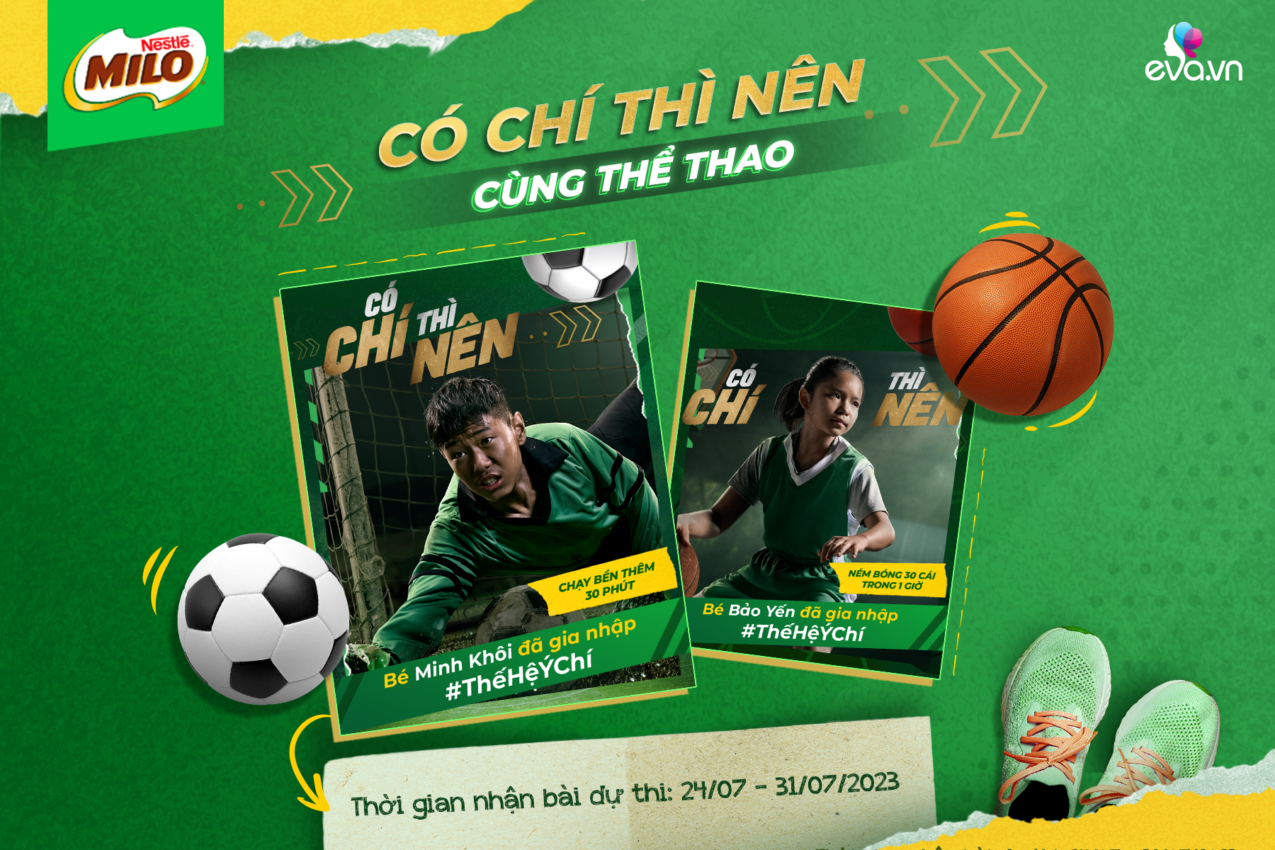 Khởi động thử thách “Có Chí Thì Nên cùng thể thao” - Vinh danh hành trình rèn ý chí bền bỉ với thể thao của trẻ - 1