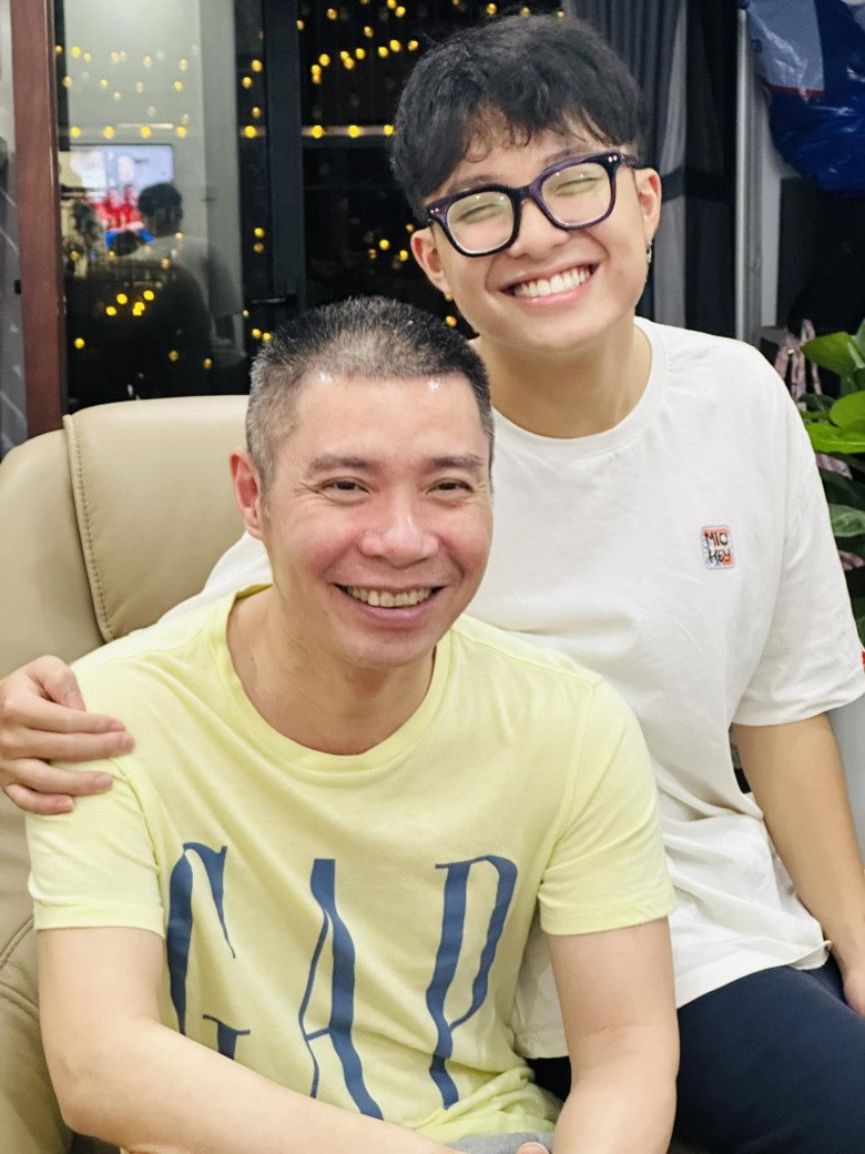 Con trai Tít thường xuyên sang chơi với vợ chồng Công Lý.