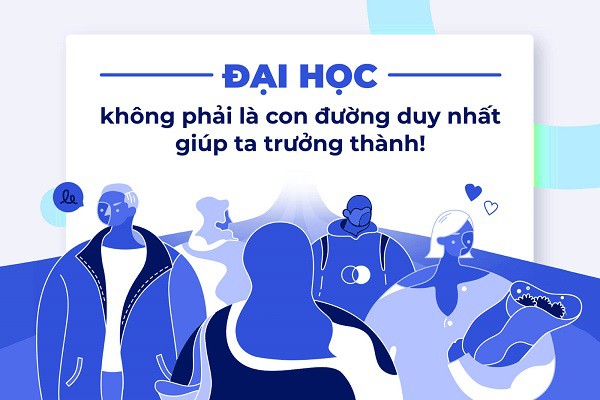 Hãy động viên trẻ rằng, đại học không phải con đường duy nhất giúp ta trưởng thành và thành công. Ảnh minh họa. 
