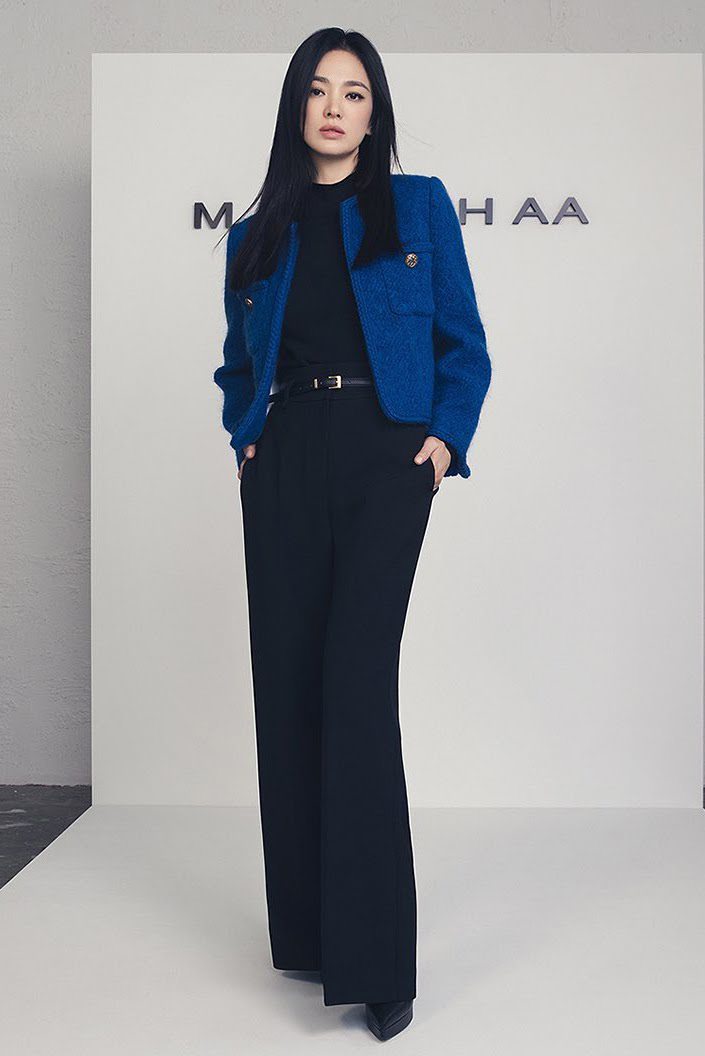 Chiếc quần giúp Song Hye Kyo từ 1m6 biến hình như người mẫu, chân dài miên man - 6