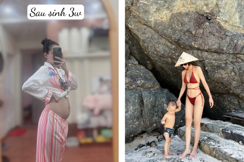 View - Mẹ bỉm từng trầm cảm vì cơ thể bèo nhèo, giờ giảm 17kg về dáng như thiếu nữ nhờ cho con bú