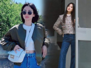 Thời trang - Chiếc quần giúp Song Hye Kyo từ 1m6 biến hình như người mẫu, chân dài miên man