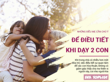 Gia đình nhiều con, cha mẹ cần điều tiết những gì dạy con tốt, các bé không tị nạnh, bất hòa?