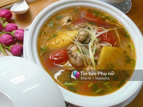 Canh riêu hàu chua chua, béo ngậy đầy bổ dưỡng - 6