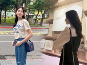 Thời trang - "Kẹp nách" hai con, Đặng Thu Thảo vẫn ăn mặc như sinh viên đến trường, trẻ bất bại