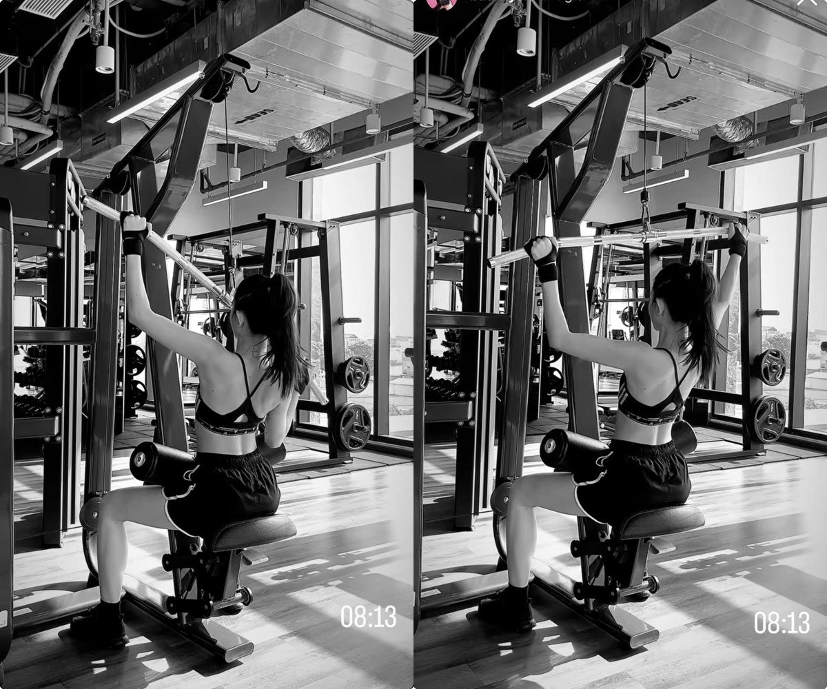 View - Nuốt sinh tố ức gà thay cơm, thánh nữ 2K có gương mặt đẹp nhất Việt Nam cho thêm thứ này để giữ dáng