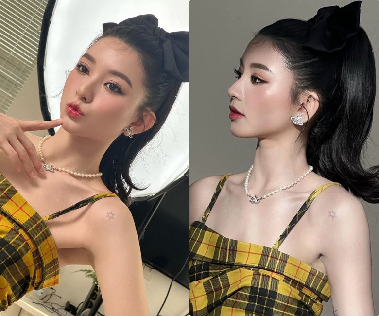 View - Nuốt sinh tố ức gà thay cơm, thánh nữ 2K có gương mặt đẹp nhất Việt Nam cho thêm thứ này để giữ dáng