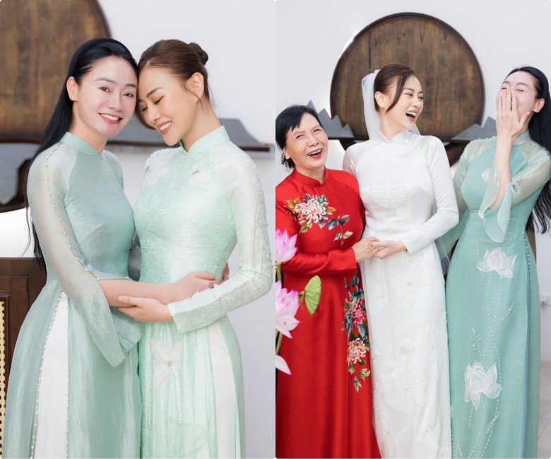Cô dâu Phương Oanh môi đỏ má hồng trong lễ vu quy, so với thời làm amp;#34;vợ Mạnh Trườngamp;#34; khác một trời một vực - 10