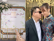 Giải trí - Khung cảnh lễ ăn hỏi sang trọng, ngập tràn hoa sen trắng của Phương Oanh - Shark Bình tại quê nhà Phủ Lý