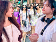 Thời trang - Đi du lịch mang nhầm hành lý, mẹ con siêu mẫu Thúy Hạnh "chữa cháy" kịp thời, 2 cô con gái làm lu mờ tất cả