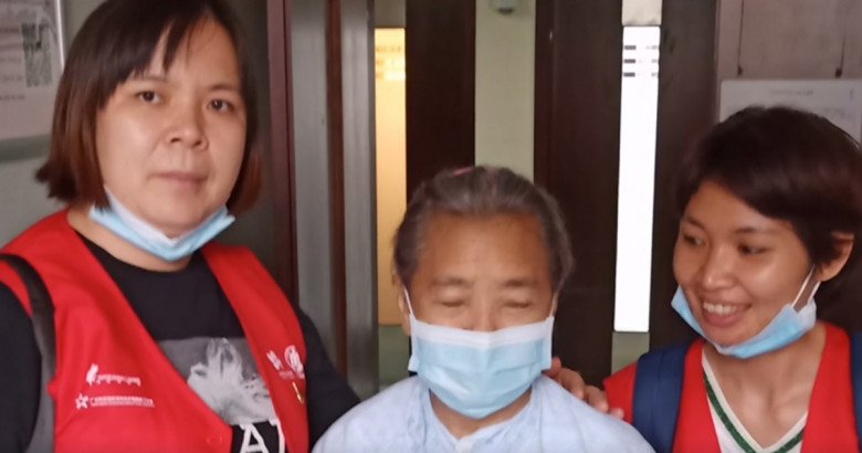 Hiện tại, Tế Muội đang làm công việc tình nguyện viện tại chính Bệnh viện từng cứu giúp cô.