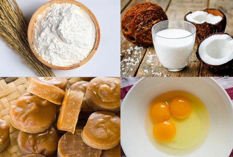 Thêm đường thốt nốt và trứng sẽ giúp món bánh ngon hơn