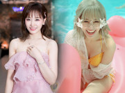 Thời trang - Hari Won hiếm hoi đăng ảnh đi bơi, mặc áo tắm khác nhiều người, hở đúng một mảng da thịt