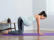Bà bầu - Bài tập yoga cho bà bầu 3 tháng giữa giúp giảm đau lưng, khỏe mạnh