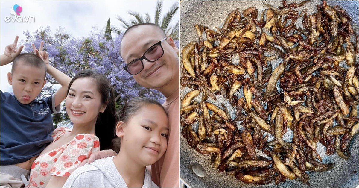 View - Giữa đất Mỹ, nàng San San Hoa hồng trên ngực trái vẫn tìm được loại cá nhỏ xíu mà bao người Việt mê