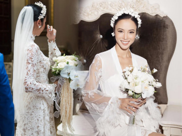 Hội mỹ nhân Việt diện áo cưới xuyên thấu, riêng "siêu vòng 3 Nam Định" táo bạo nhất