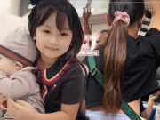 Thời trang - Có mẹ ăn diện bốc nhất giới dâu hào môn, con gái Huyền Baby 10 tuổi "trổ giò", mặc váy chất chơi