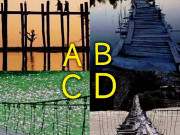 Eva tám - Trắc nghiệm tâm lý: Theo bạn, cây cầu nào nguy hiểm nhất?
