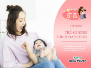 Nuôi con IQ EQ - Trẻ sơ sinh thích đạp chân, không chỉ đáng yêu mà thực chất bé đang gửi đến 6 tín hiệu