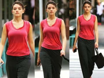 Suri Cruise không còn là bé con, 17 tuổi đi dép tông và ăn mặc xuề xòa vẫn trổ mã, khí chất ngời ngời
