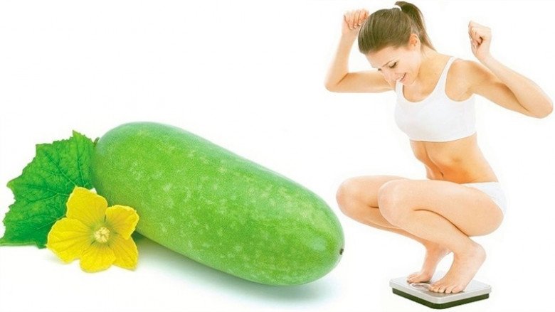 Bí đao có thể giúp giảm cân nhưng cần phải dùng khoa học và đúng cách. (Ảnh minh họa)