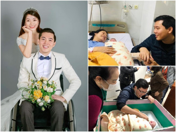 Chàng trai ngồi xe lăn khuyên vợ đẹp lấy người khác vì sợ khó có con, ai ngờ làm IVF xong liền trúng độc đắc 