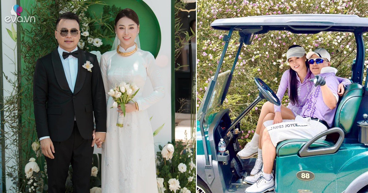 View - Ảnh mới nhất Phương Oanh - Shark Bình tại Mỹ: Công khai dấu ấn tình yêu với sắc tím lịm, tân lang U50 như trai trẻ