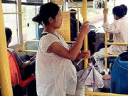 Yêu con - Con trai 6 tuổi không nhường ghế trên xe buýt cho bà bầu, lời nói của người mẹ khiến cả xe đồng tình