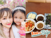 Bếp Eva - Mẹ đơn thân Maya giờ sống kín tiếng, khoe mâm cơm nhưng toàn món ăn mộc mạc hết sức