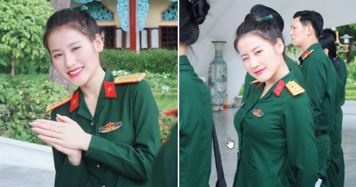 View - Bóng hồng quân nhân vẫn giữ được thân hình thon đẹp khi mang bầu, bí mật là đây!