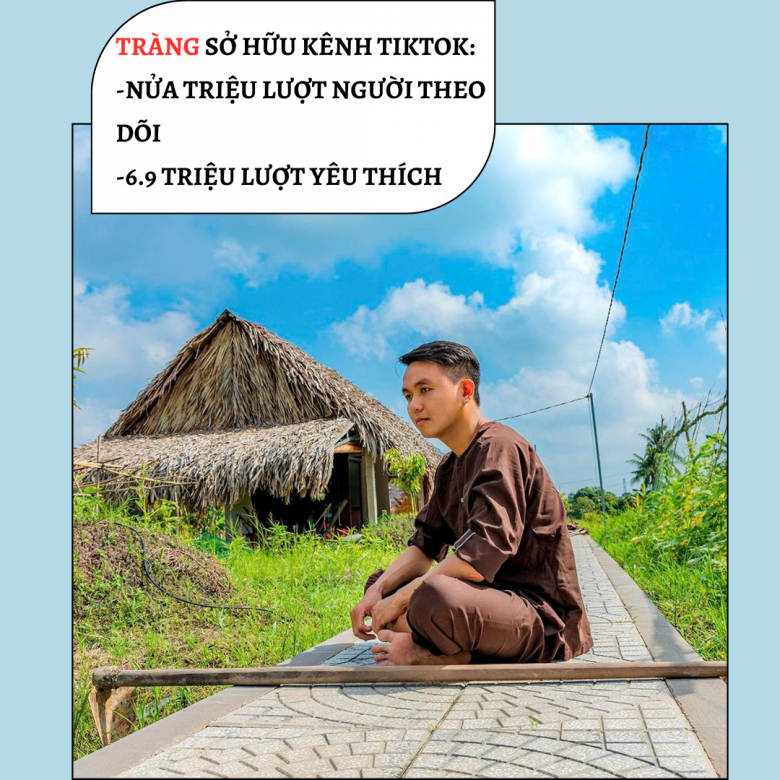 Chàng trai Hậu Giang chưa học hết lớp 12 thành Tiktoker, tạo ra trăm video triệu view nhờ khu vườn 7.000 mét vuông - 1