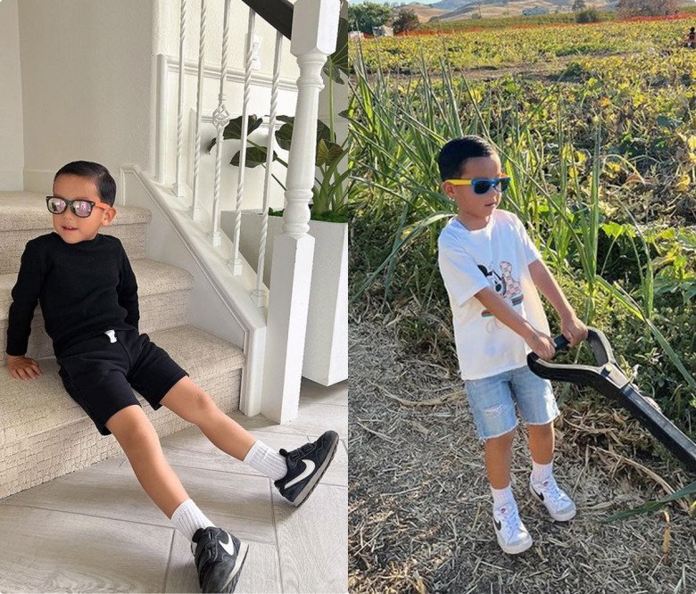 Con trai Phạm Hương hết trắng trẻo, cắt đầu đinh, phong cách đi tiểu học không nhận ra - 16
