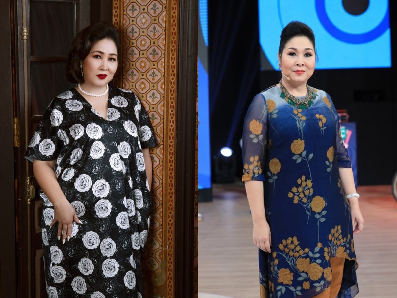 Trước đó, sau nhiều năm hoạt động showbiz, nghệ sĩ Hồng Vân gắn liền với hình ảnh 'quá khổ'. Vòng 2 phình to luôn được cô 'giấu nhẹm' trong những bộ quần áo rộng rãi. Điều này khiến ngoại hình nữ nghệ sĩ trông 'dừ' và kém thu hút. 
