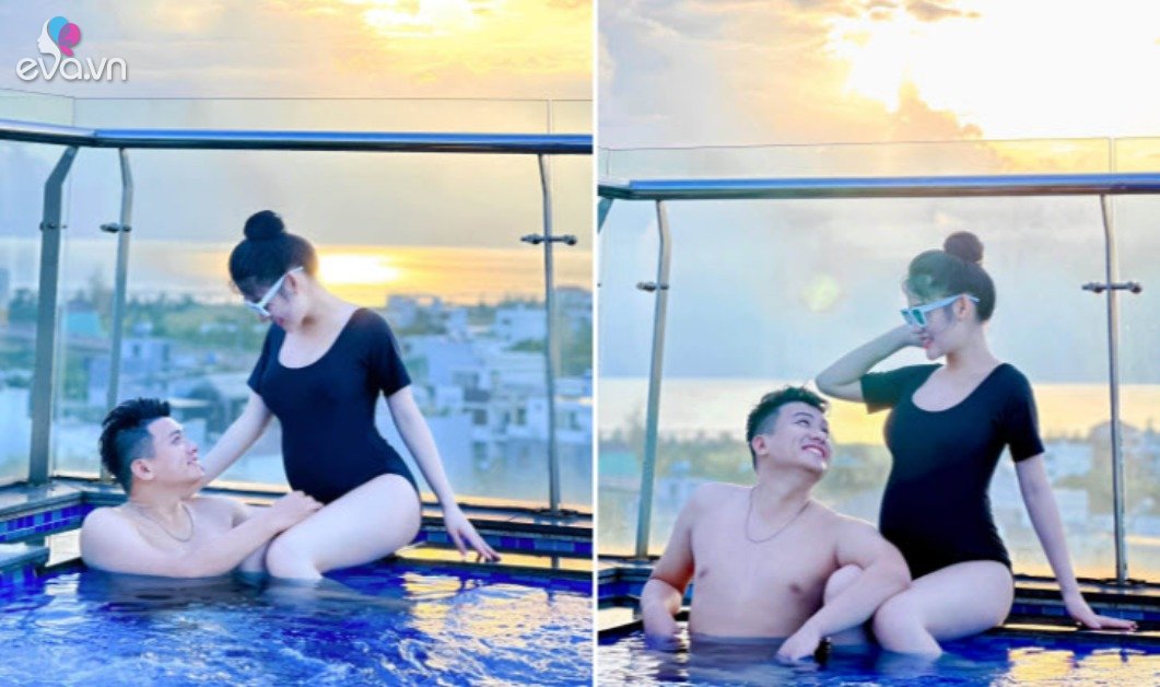 View - Bóng hồng quân nhân vẫn giữ được thân hình thon đẹp khi mang bầu, bí mật là đây!