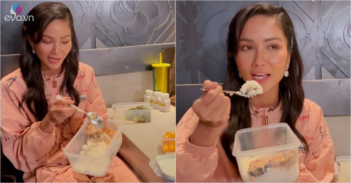 View - Hoa hậu nghèo nhất Việt Nam tự nhận như bữa trưa của mình là cơm cho heo ăn vì cái hộp to bự